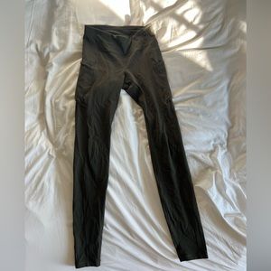 Army Green Lululemon Leggings w/ Pockets